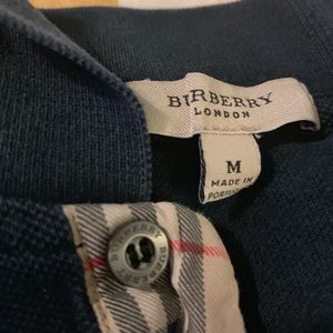 Authentic Burberry polo shirt size medium